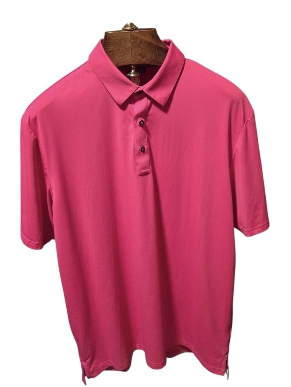 PXG Polo Shirt Mens Pink Performance Polo Shirt Parsons Xtreme Golf Size Large